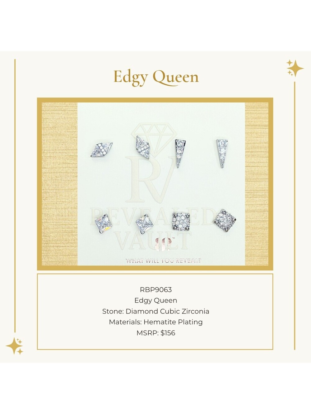 Edgy Queen - Simply Studs